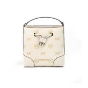 Mercer Kleine Emmerstijl Handtas met Trekkoord Michael Kors , Beige , ...