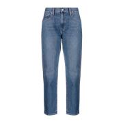 Grijze Straight Jeans Casual Stijl Polo Ralph Lauren , Gray , Dames