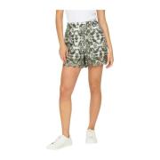 Korte Geborduurde Shorts Only , Multicolor , Dames