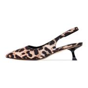 Luipaard Stiletto Hakken Pumps Cesare Gaspari , Multicolor , Dames