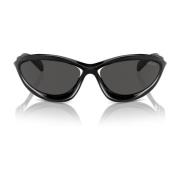 Stijlvolle Zonnebril Pra23S 1Ab5S0 Prada , Black , Unisex