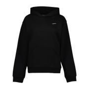 Logo Oversized Hoodie Coperni , Black , Dames