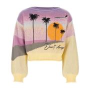 Geborduurde Acryl Sweater House of Sunny , Multicolor , Heren