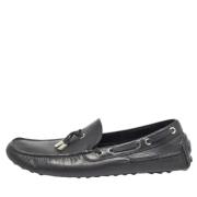 Pre-owned Leather flats Dior Vintage , Black , Dames