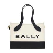 Mini Leren Handtas Bally , White , Dames