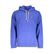 Blauwe Katoenen Hoodie Levi's , Blue , Heren