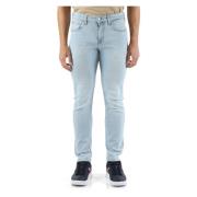 Skinny Fit Vijf-Pocket Jeans Calvin Klein Jeans , Blue , Heren