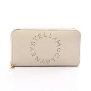 Pre-owned Leather wallets Stella McCartney Pre-owned , Beige , Dames