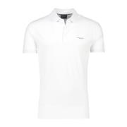 Wit Poloshirt met korte mouwen Cavallaro , White , Heren