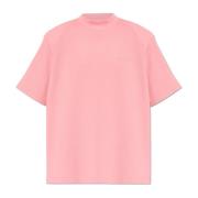 T-shirt met logo The Attico , Pink , Dames