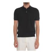 Lichtgewicht Katoenen Poloshirt Hindustrie , Black , Heren