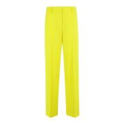 Stijlvolle Broek voor elke gelegenheid Msgm , Yellow , Dames