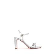 Zilveren Strass Sandalen Christian Louboutin , Gray , Dames