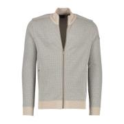 Beige Geruit Vest Bugatti , Beige , Heren