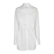 Stijlvolle Dubbellaagse Top T by Alexander Wang , White , Dames