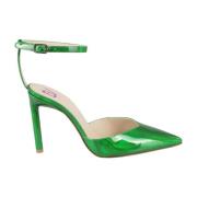 Pumps Bettina Vermillon , Green , Dames