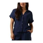 Navy Blue Blouse Charlee Ydence , Blue , Dames