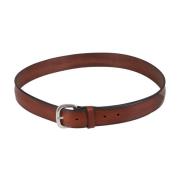 Zachte Leren Riem Orciani , Brown , Heren