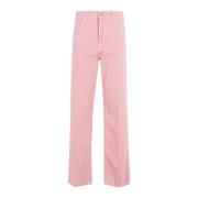 Twill Style Jeans Haikure , Pink , Dames