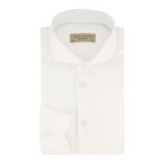 Wit Business Overhemd Tailored Fit John Miller , White , Heren