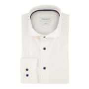 Witte Zakelijk Overhemd Profuomo , White , Heren
