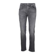 Denim Stijl Jeans Department Five , Black , Heren
