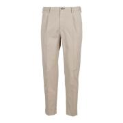 Heren Casual Chinos Broek Incotex , Beige , Heren