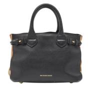 Pre-owned Fabric totes Burberry Vintage , Black , Dames