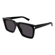 Zwart/Donkergrijs Zonnebril SL 610 Saint Laurent , Black , Heren