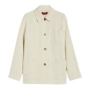 Beige Jassen voor Vrouwen Max Mara , Beige , Dames