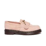 Adrian Snaffle Suede Loafers Dr. Martens , Pink , Unisex