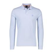 Moderne Passerby Polo Lichtblauw Hugo Boss , Blue , Heren