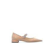 Sandalettes met hak Bing Jimmy Choo , Beige , Dames