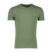 Groen Custom Slim Fit T-shirt Ralph Lauren , Green , Heren