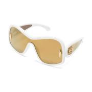 Lw40131I 25G Sunglasses Loewe , White , Dames