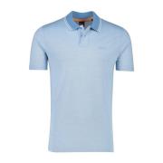 Lichtblauw poloshirt met korte mouw Hugo Boss , Blue , Heren