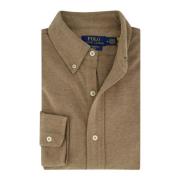 Bruin casual overhemd met lange mouwen Ralph Lauren , Brown , Heren