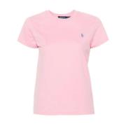 Roze Course Tee Shirt Ralph Lauren , Pink , Dames