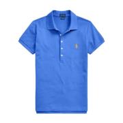 Iris Blue Julie Polo Shirt Ralph Lauren , Blue , Dames