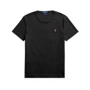 Stijlvol T-shirt voor mannen Ralph Lauren , Black , Heren