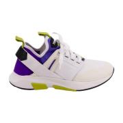 Witte Sneakers Veters Rubber Zool Tom Ford , Multicolor , Heren