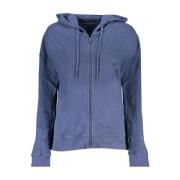 Blauwe Hoodie met Logo North Sails , Blue , Dames