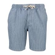 Blauw Gestreepte Elastische Taille Shorts Superdry , Multicolor , Here...