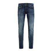 Blauwe Denim 5-Pocket Jeans Jack & Jones , Blue , Heren