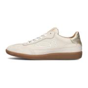 Beige Pearl Sign Lage Sneakers Fred De La Bretoniere , Beige , Dames