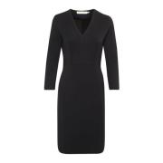 Aansluitende Jurk Zwart 30109484 InWear , Black , Dames