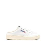Witte Medalist Mule Lage Sneakers Autry , White , Dames
