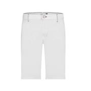 Witte Chino Shorts Slim Fit State of Art , White , Heren