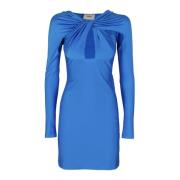 Jerseyjurk met uitsparingen Coperni , Blue , Dames