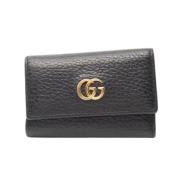 Pre-owned Leather key-holders Gucci Vintage , Black , Unisex